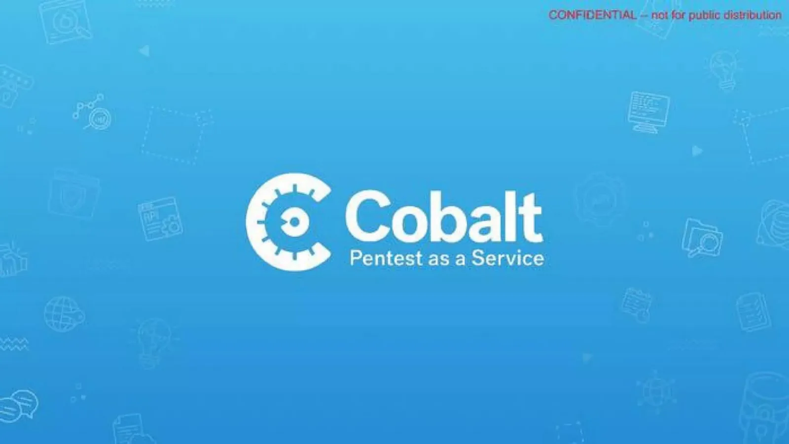 Cobalt pitch deck slide