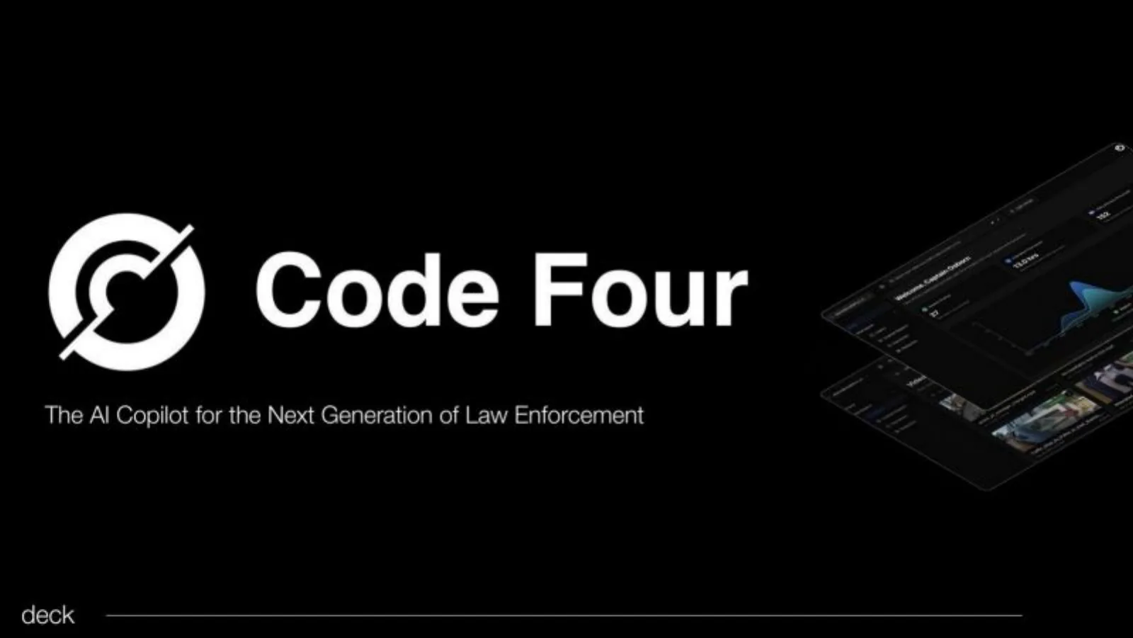 Code Four pitch deck slide
