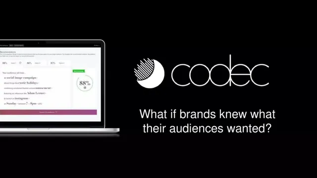 Codec pitch deck cover