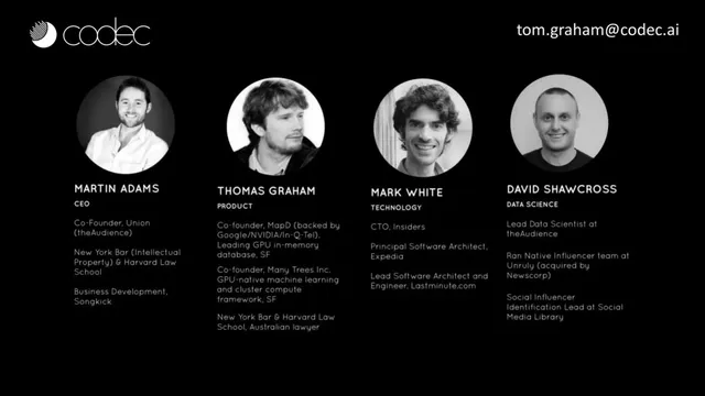 Team slide 10 from Codec
