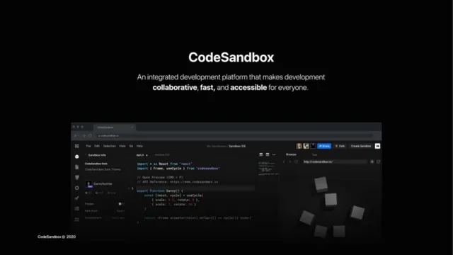 Product / solution slide 5 from CodeSandbox