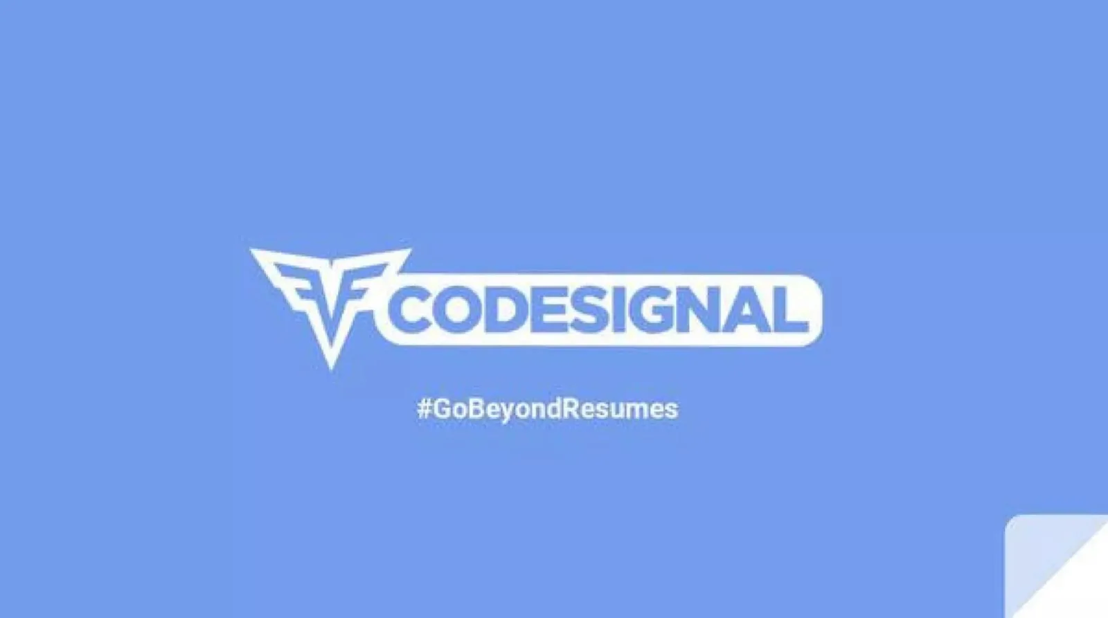 CodeSignal pitch deck slide