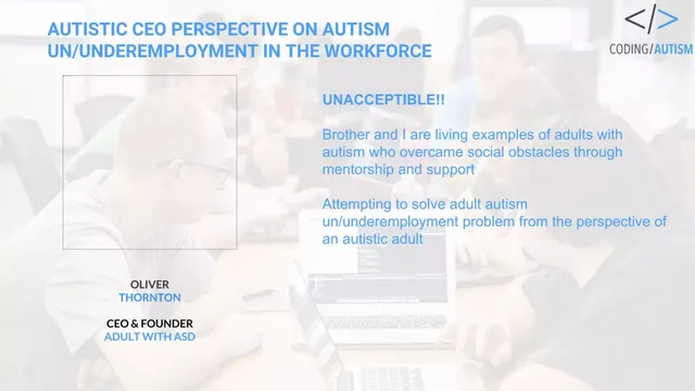 Team slide 3 from Coding Autism
