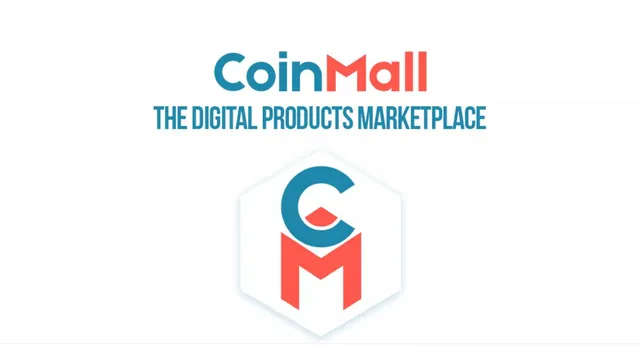 CoinMall pitch deck cover