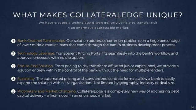 Product / solution slide 10 from CollateralEdge