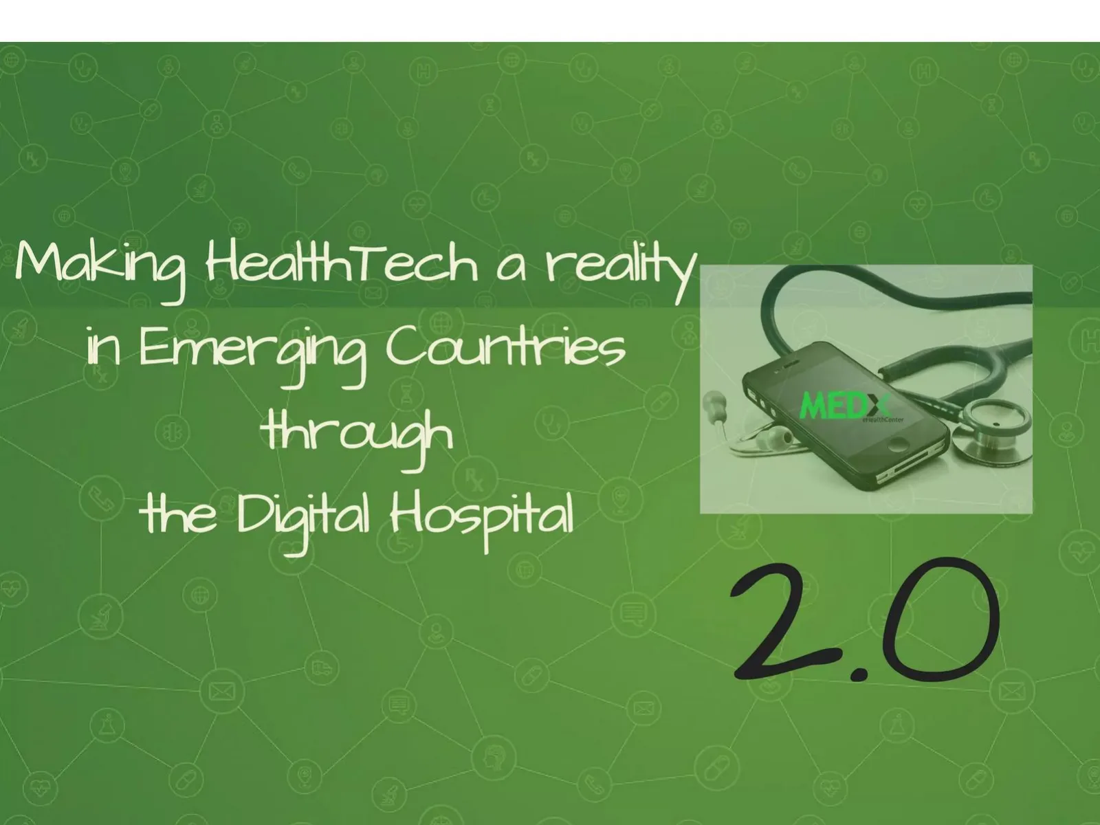 Commercial MEDxCARE pitch deck slide