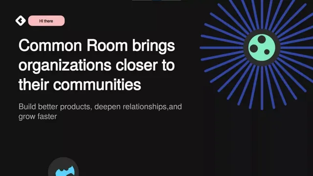 Common Room pitch deck cover