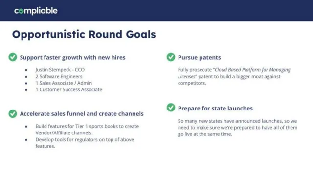 Roadmap slide 3 from Compliable