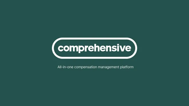 Comprehensive pitch deck cover