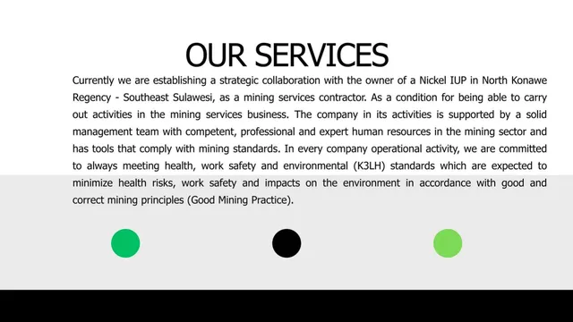 Product / solution slide 4 from PT Anandolaki Mining Berkah Sejahtera