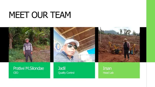 Team slide 6 from PT Anandolaki Mining Berkah Sejahtera