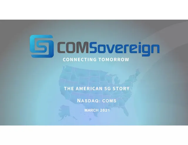 COMSovereign pitch deck cover