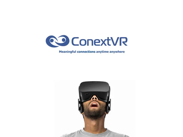 ConextVR pitch deck cover