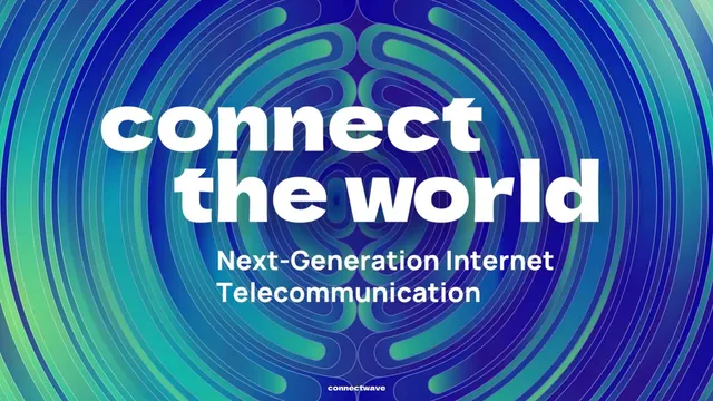 Connect Wave (connectwave) pitch deck cover