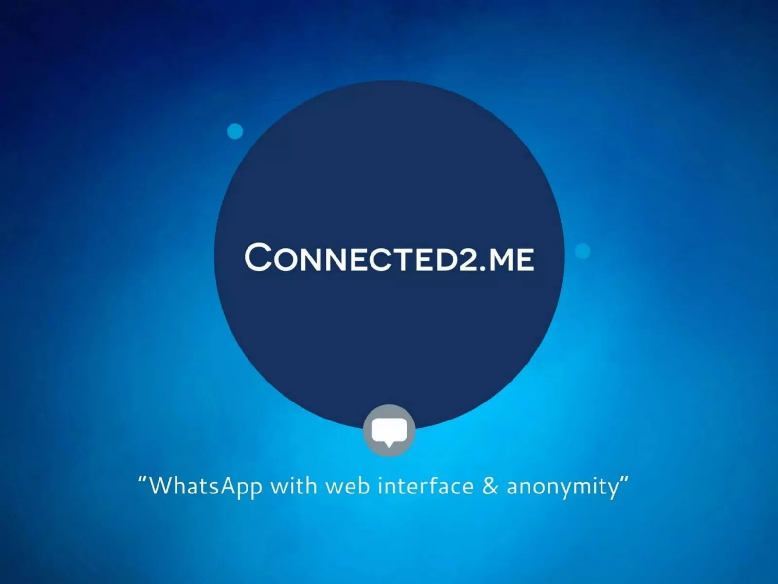 Connected2me pitch deck slide