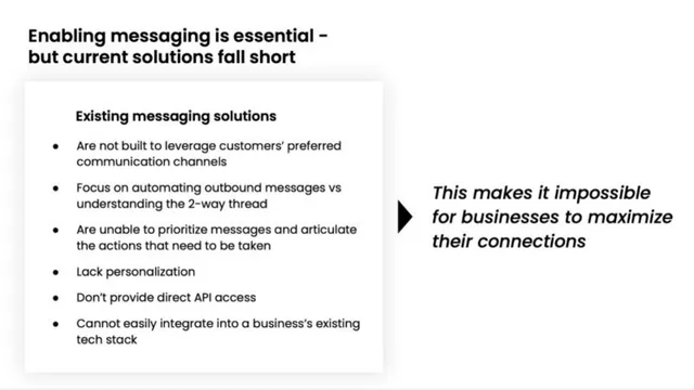Problem slide 4 from Connectly