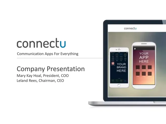 Connectu Media pitch deck cover