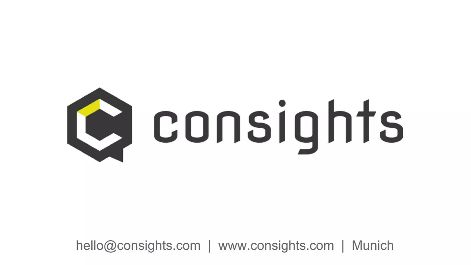 Consights pitch deck slide