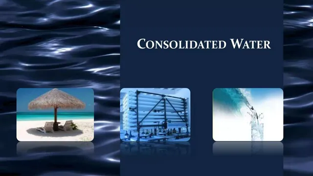 Consolidated Water pitch deck cover