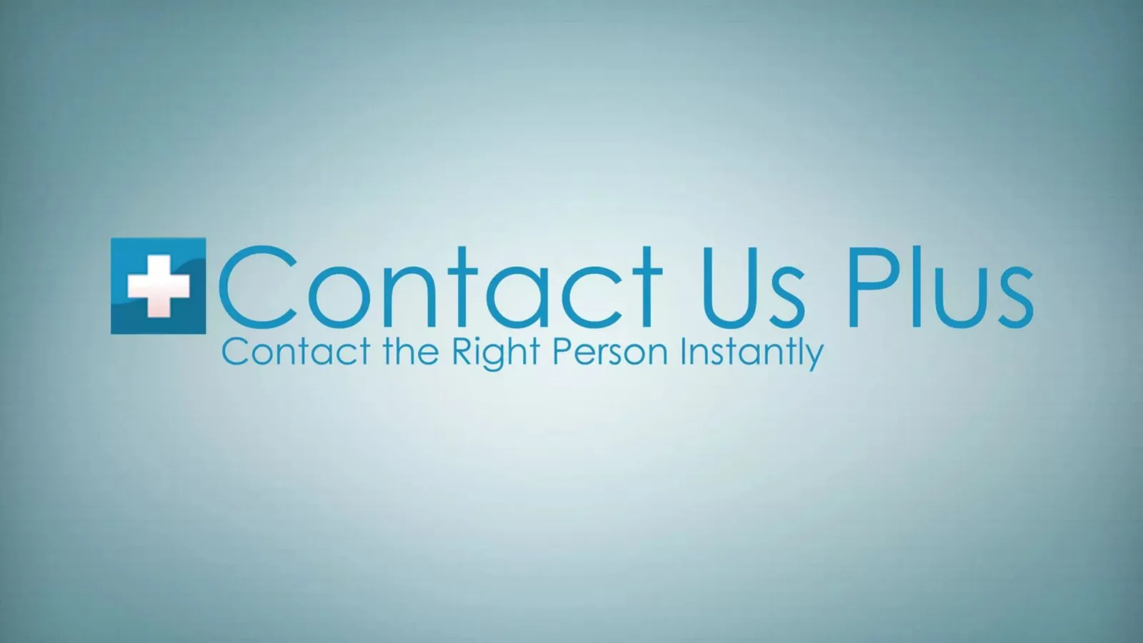 Contact Us Plus pitch deck slide