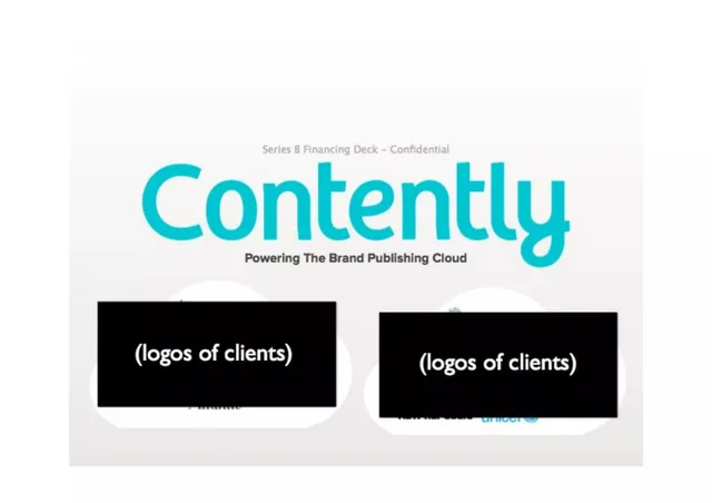 Contently pitch deck cover