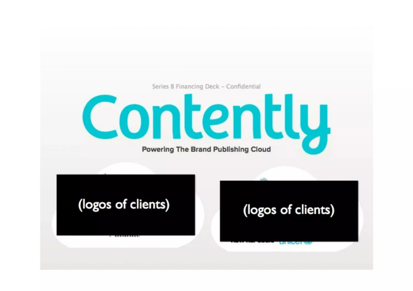 Contently pitch deck slide