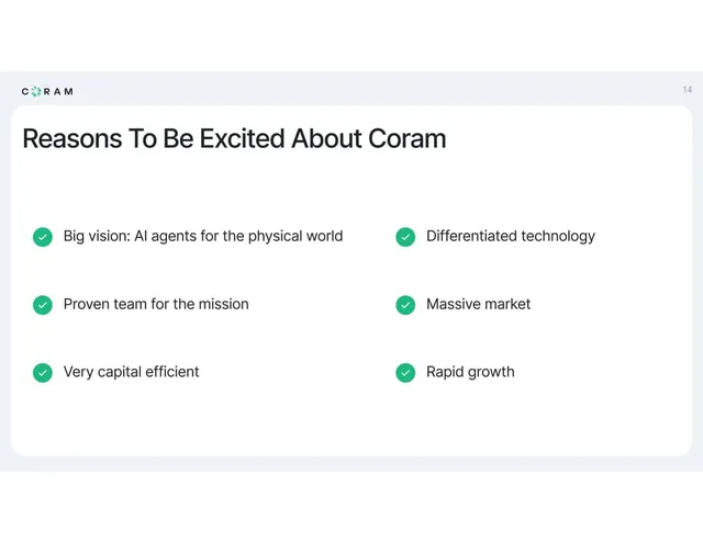 Vision slide 6 from Coram AI