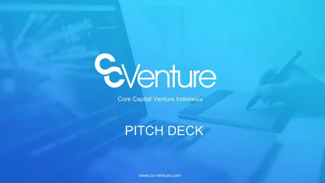 Core Capital Venture Indonesia pitch deck cover