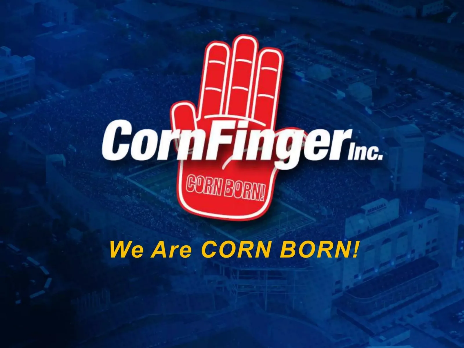 CornFinger, Inc. pitch deck slide