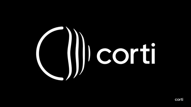 Corti pitch deck cover