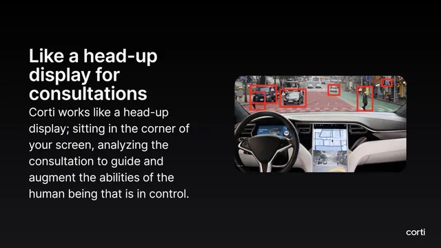 Product / solution slide 8 from Corti