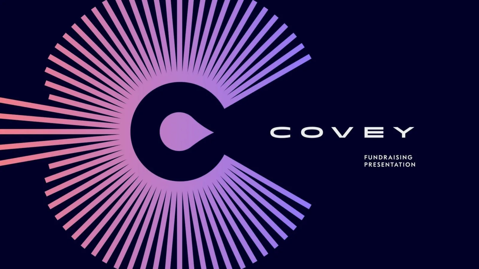 Covey pitch deck slide