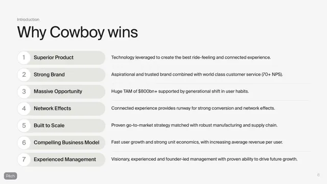 Agenda / contents slide 8 from Cowboy