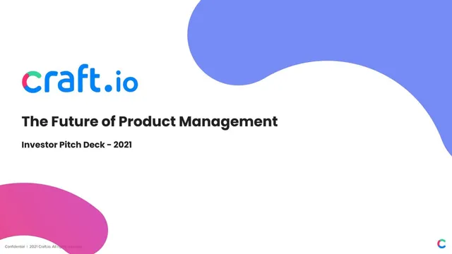 Cover slide 2 from Craft.io