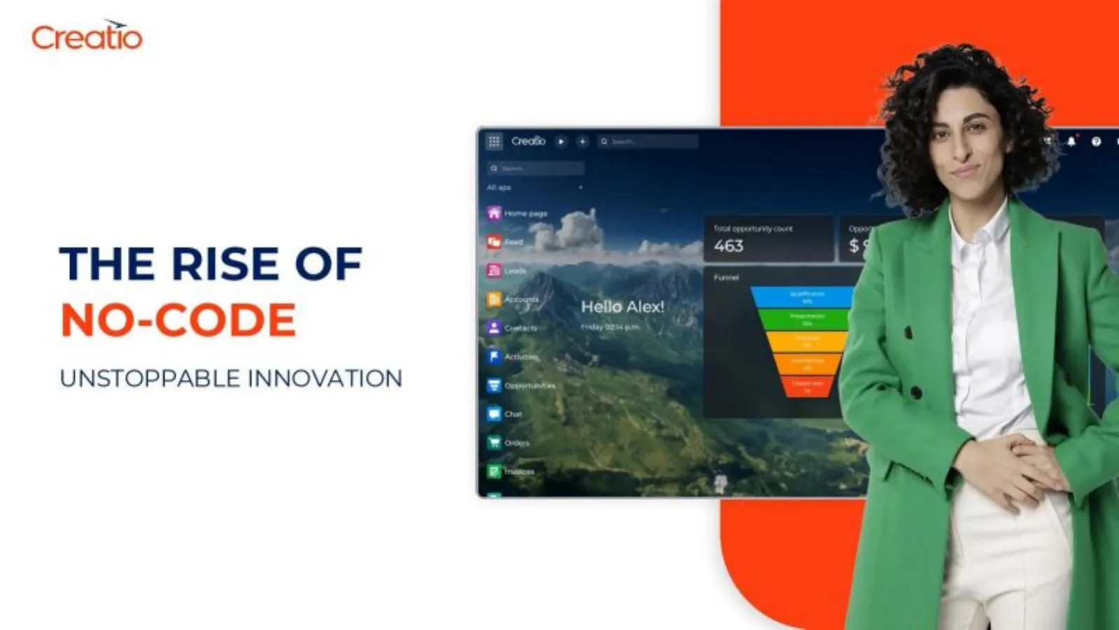 Creatio pitch deck slide