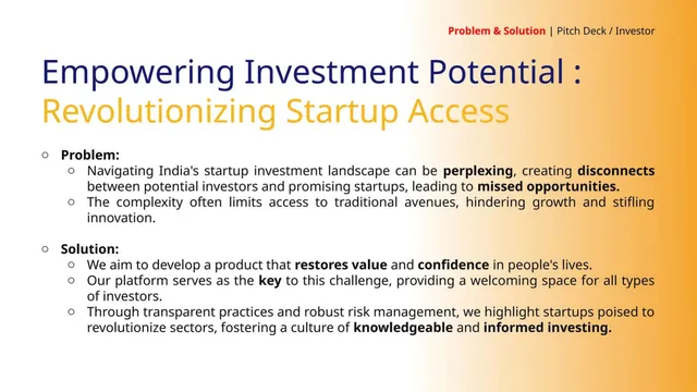Product / solution slide 6 from Creddinv Technologies