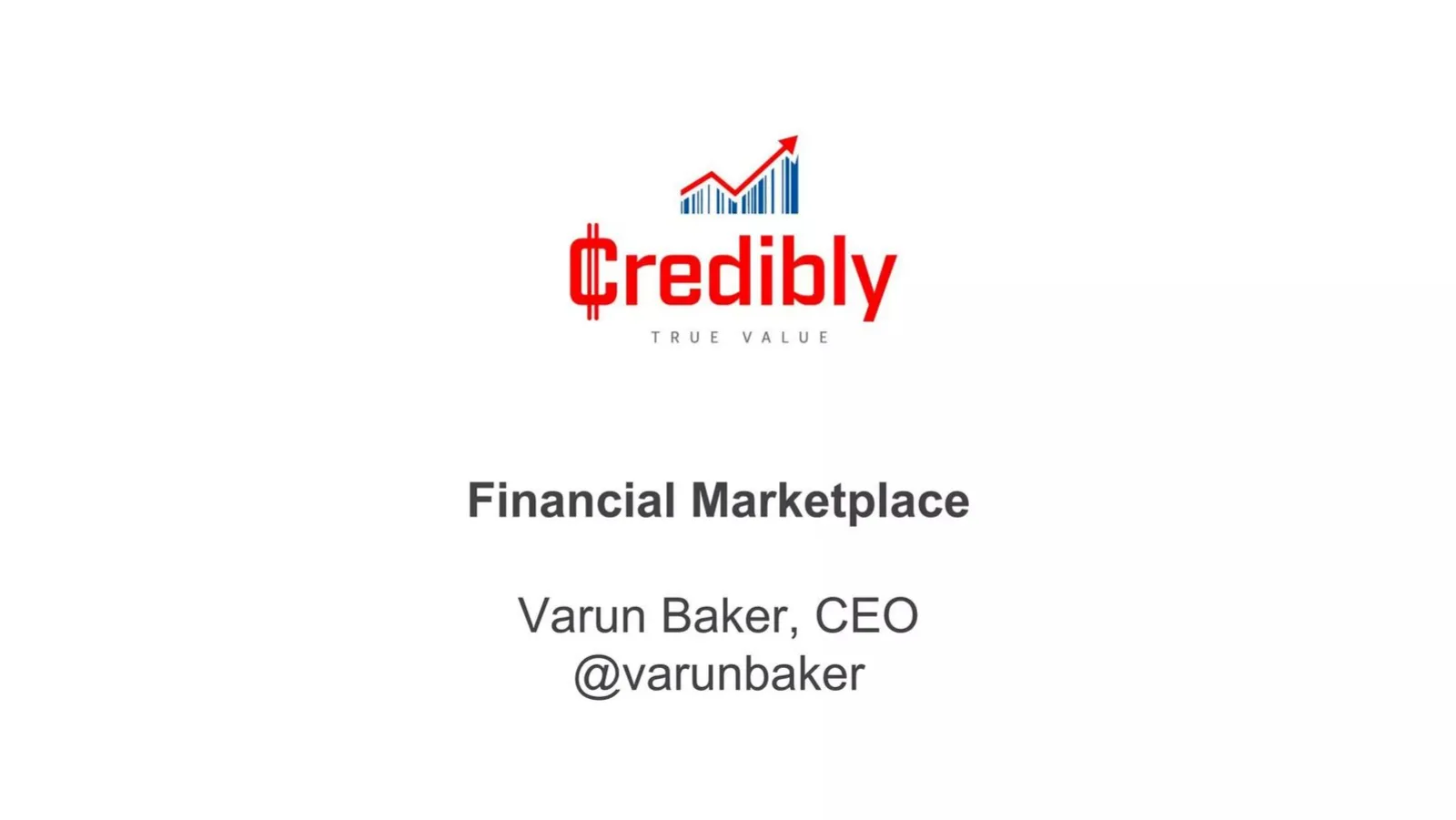 Credibly pitch deck slide