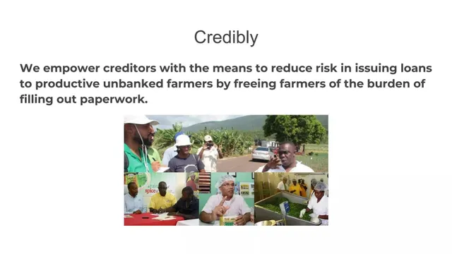 Product / solution slide 2 from Credibly