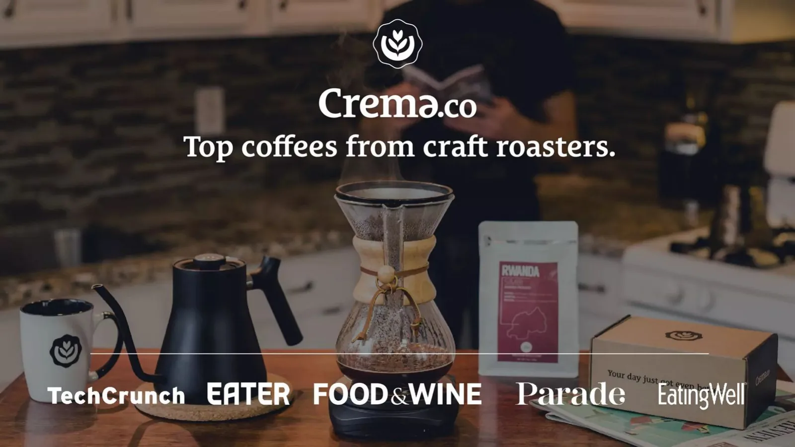 Crema.co pitch deck slide