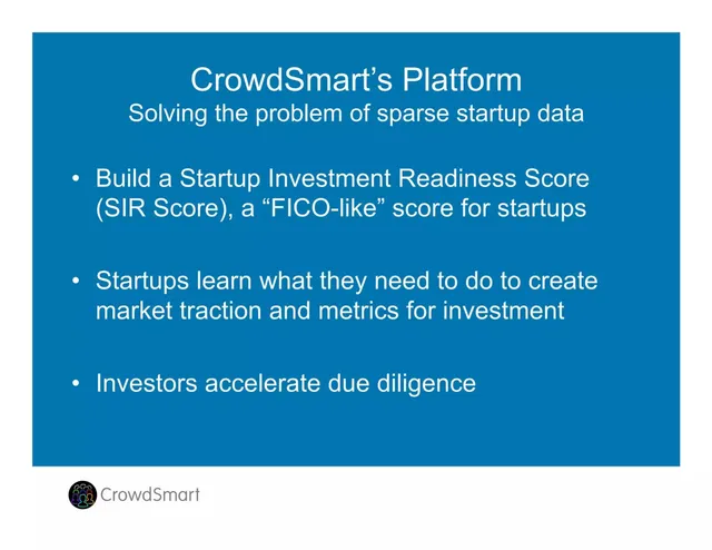 Product / solution slide 5 from CrowdSmart
