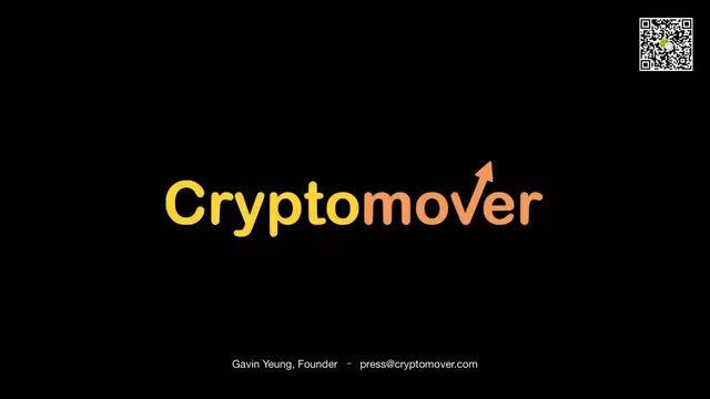 Cryptomover pitch deck cover
