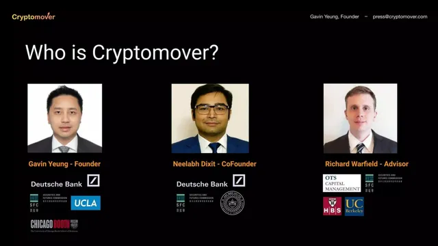 Team slide 5 from Cryptomover