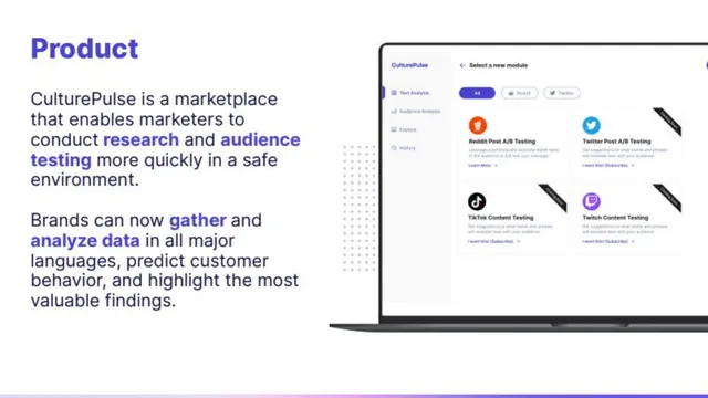 Product / solution slide 3 from CulturePulse