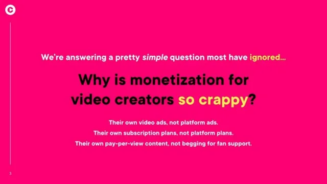 Business model / revenue streams slide 3 from Curastory