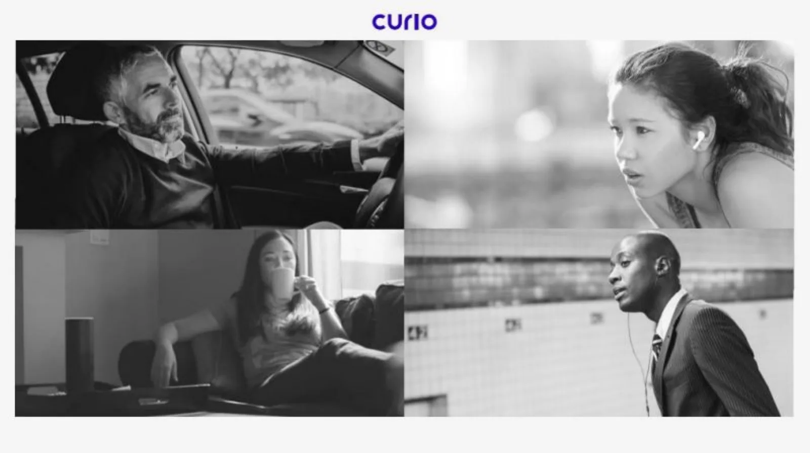 Curio pitch deck slide