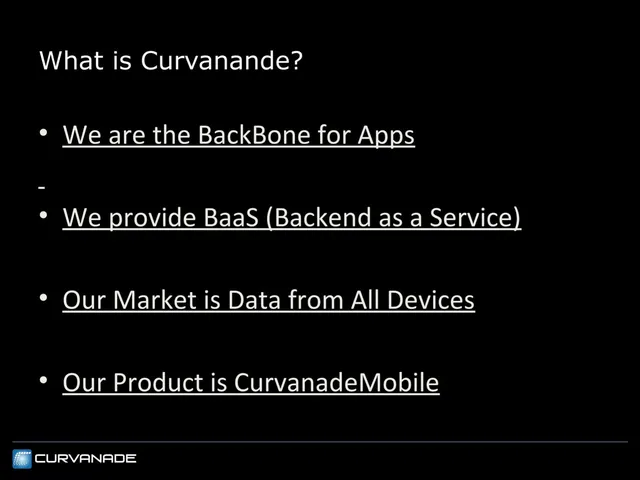 Product / solution slide 2 from Curvanade