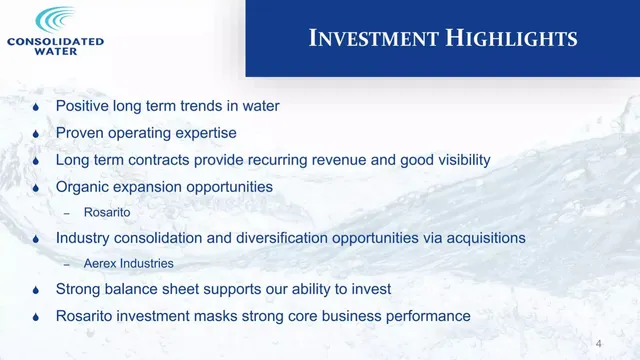 Other slide 4 from Consolidated Water (CWCO)