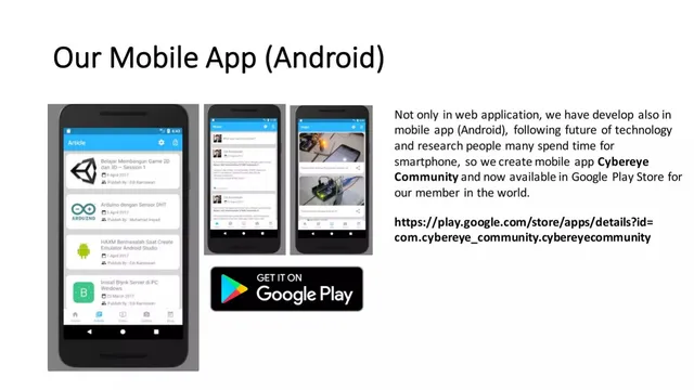 Product / solution slide 5 from Cybereye Community