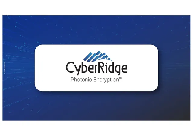CyberRidge pitch deck cover