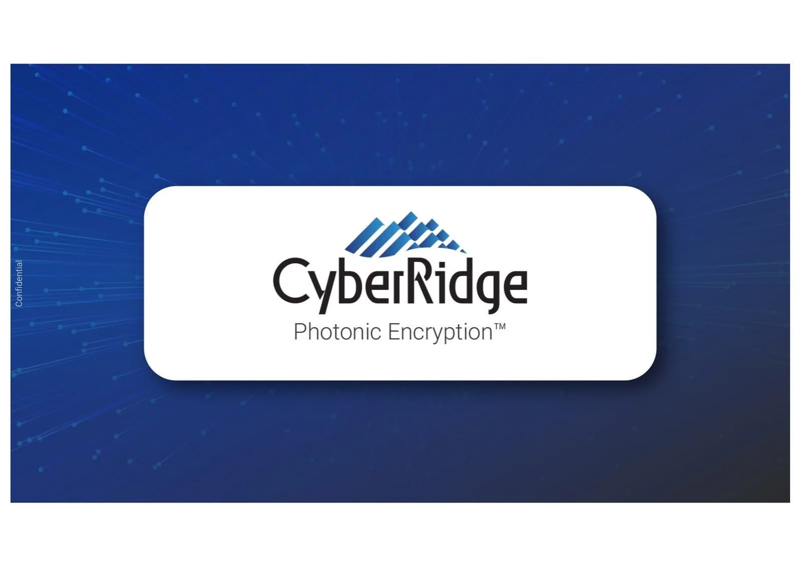 CyberRidge pitch deck slide